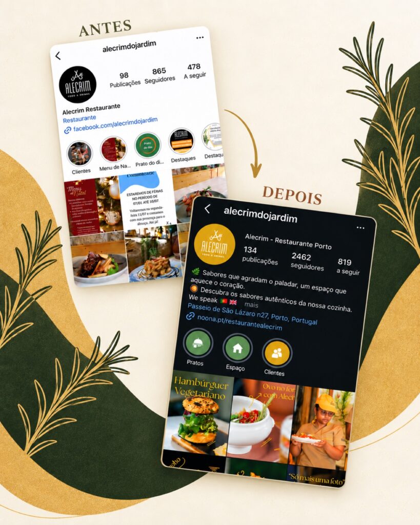 Restaurante Alecrim — As pessoas comem primeiro com os olhos