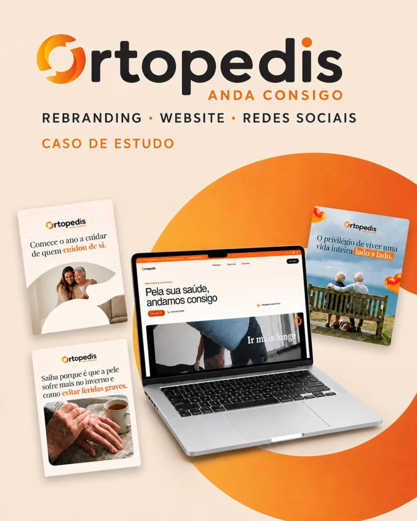 Ortopedis — Uma marca de saúde não tem de parecer parada no tempo